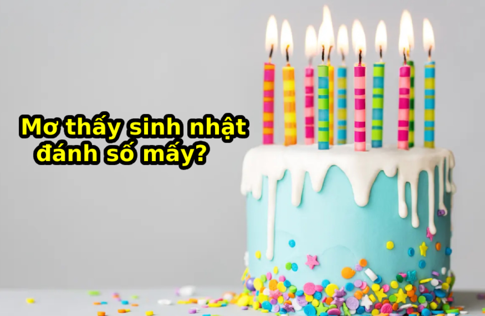 Giải mã giấc mơ thấy sinh nhật khi tai Nhatvip sẽ như thế nào?